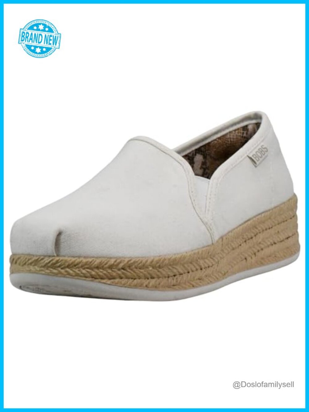 Skechers Urban Highlites Platform Espadrille Sneakers Memory Foam
